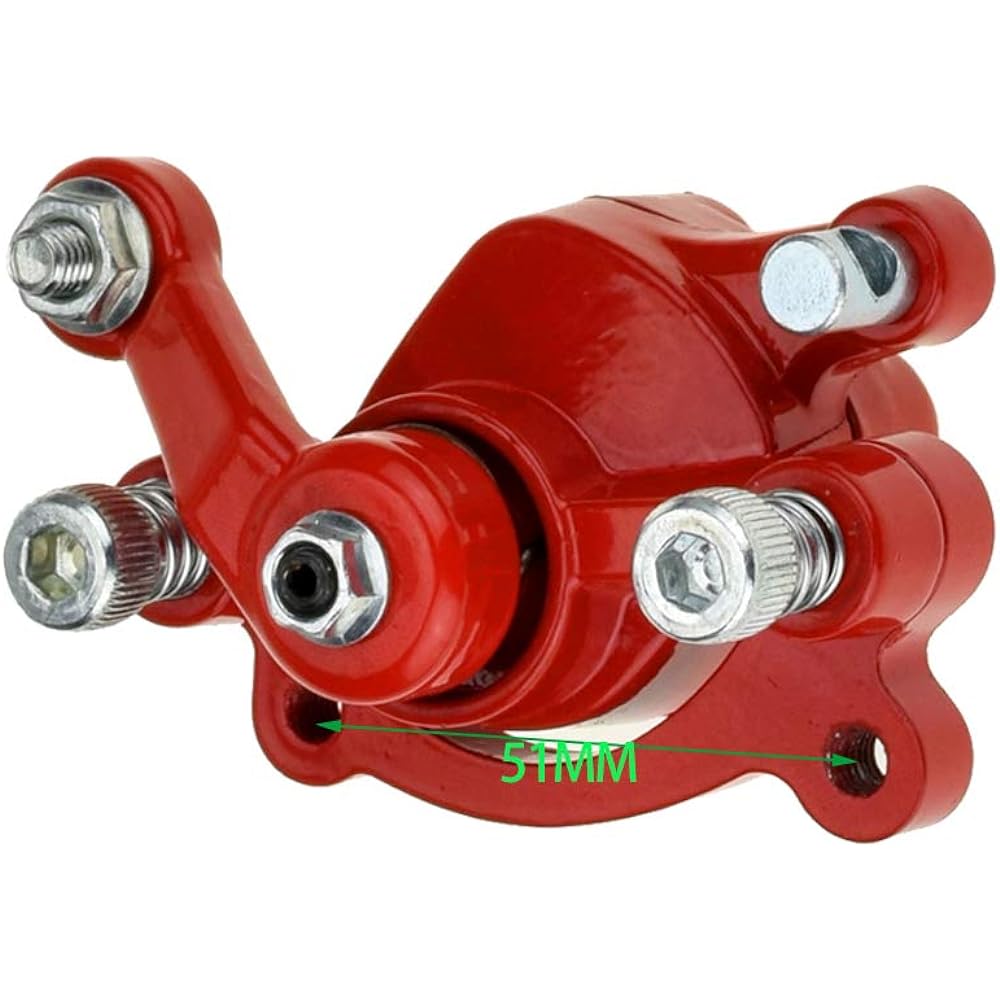 HIAORS Redria Disco Brake Caliper Spare Brake Pad PREDATOR 212 Moto MM-B80 MM-B105 MOTOVOX MBX10 MBX12 MBX12 Classic 1000W Electric Mini Bike