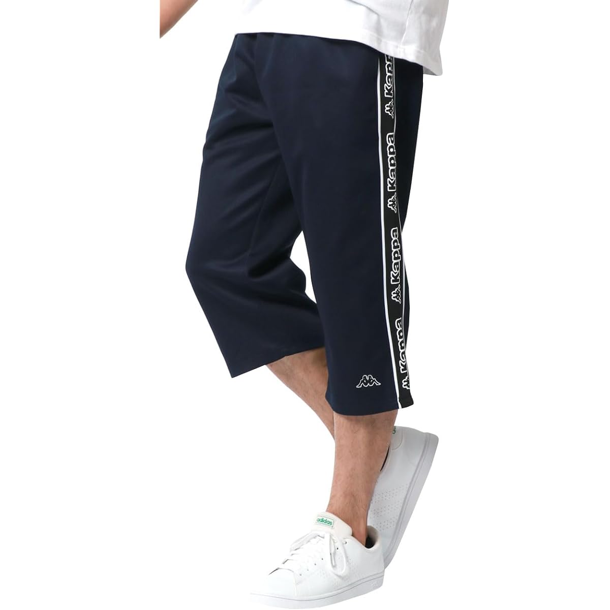 [Kappa] Men's Jersey, Lower 3/4 Length, Half Pants, Pants, Trousers, Sports, Training, Loungewear, Loungewear