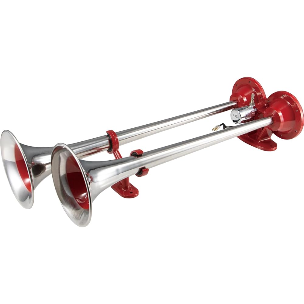 JET INOUE Twin Big Horn 640/580 24V Stainless Steel ST-1051 505859