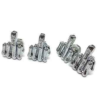 Licger plate bolts 4 stainless steel steel license screws screw auto chopper car tag frame florter trim (silver)