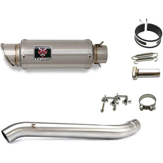 CBR1000RR 2004-2007 SC57 LCIPARTS Short Stainless Slip-On Muffler