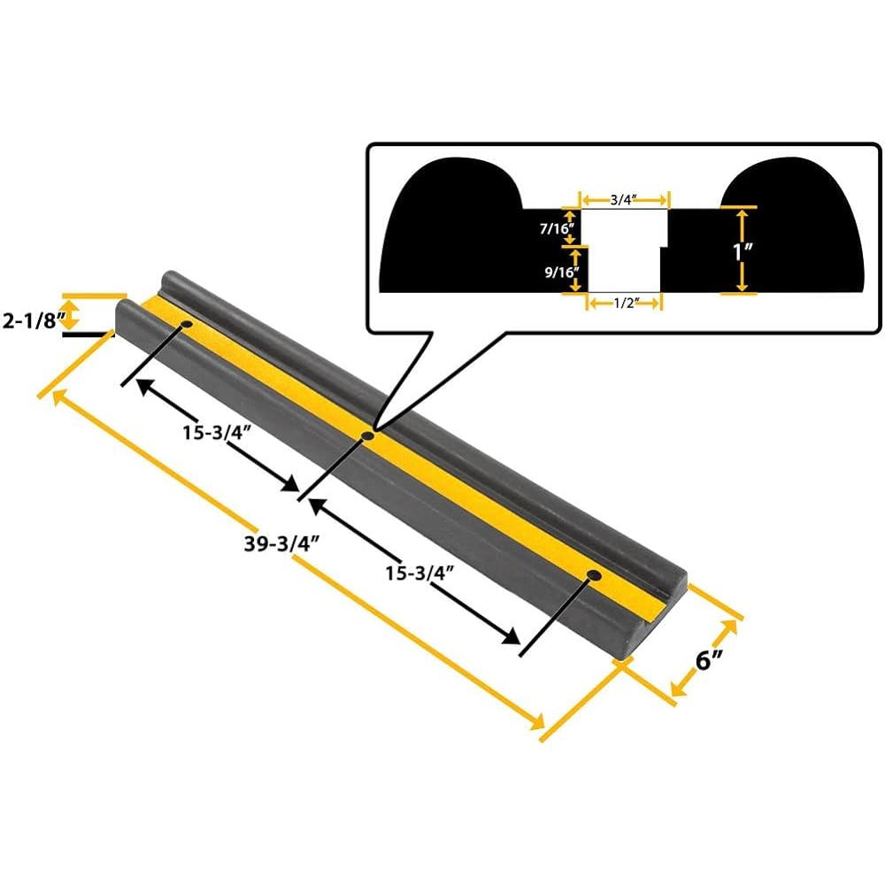Rage PowerSports DH-WP-4 Wall bumper guard (39 inches)