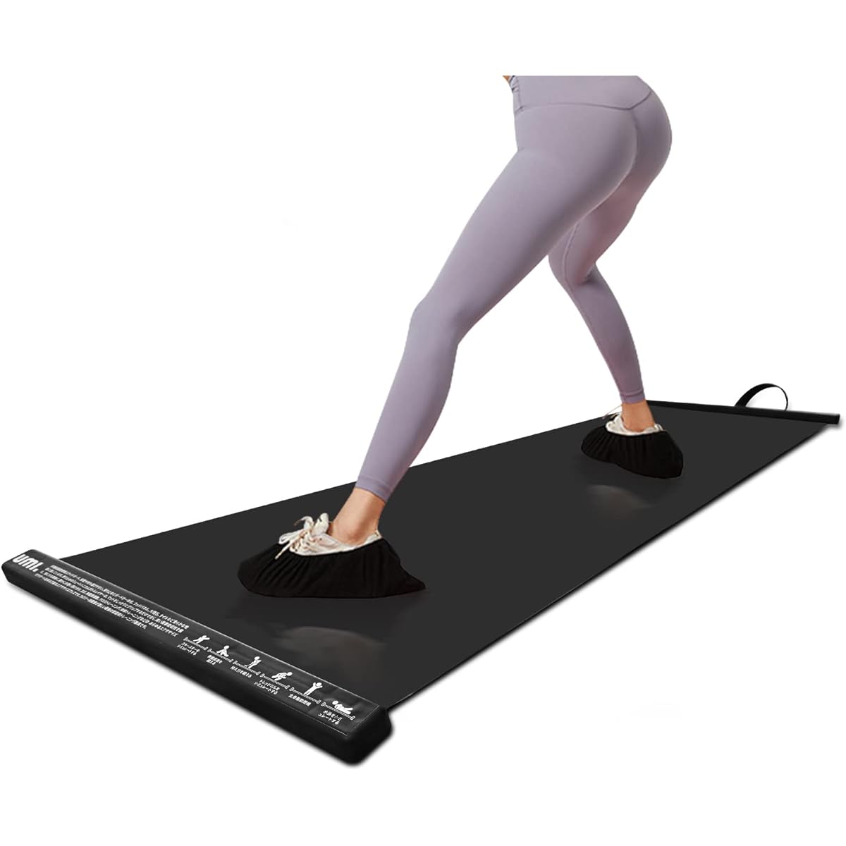 Umi slide board, balance board, stretch board, aerobic exercise, adductor muscle training, body trunk training, slide board, health goods, lower body strengthening, diet, easy to carry, non-slip and board integrated