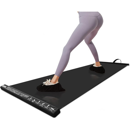 Umi slide board, balance board, stretch board, aerobic exercise, adductor muscle training, body trunk training, slide board, health goods, lower body strengthening, diet, easy to carry, non-slip and board integrated