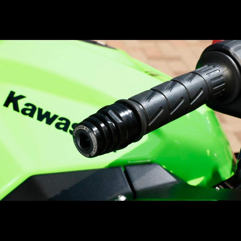 STRIKER Bar End Z900RS Ninja250 Ninja400 Z H2 Left and Right Set Grip End SS-GE001K