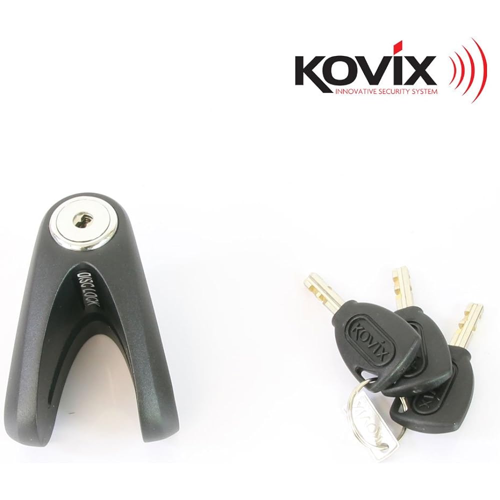 V-shaped disc lock KVZ black C12Z9990092BK