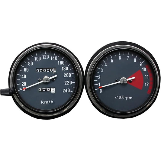 Full scale genuine type speedometer tachometer set for Honda CB750Four (K3 K4 K5 K6) meter K0 K1 K2 processing required replacement repair reverse car bike