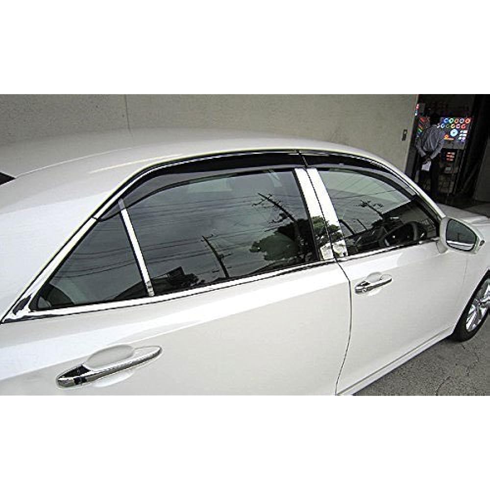BRIGHTZ Crown Hybrid 210 211 Super Mirror Stainless Plated Pillar Panel Visor Useful 8PC [PIL-SIL-182] Crown Hybrid Hybrid Crown Hybrid AWS210 AWS211 AWS S210 S211 14589