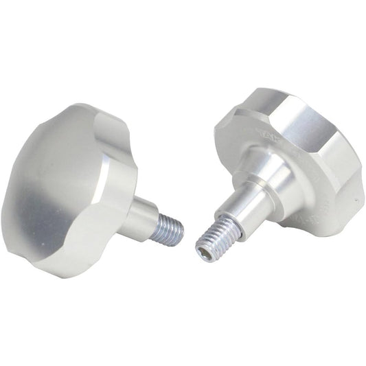 Special Parts Takegawa Side Cover Knob Type 2 Silver Super Cub 50/50 Pro/110/110 Pro 09-11-0178