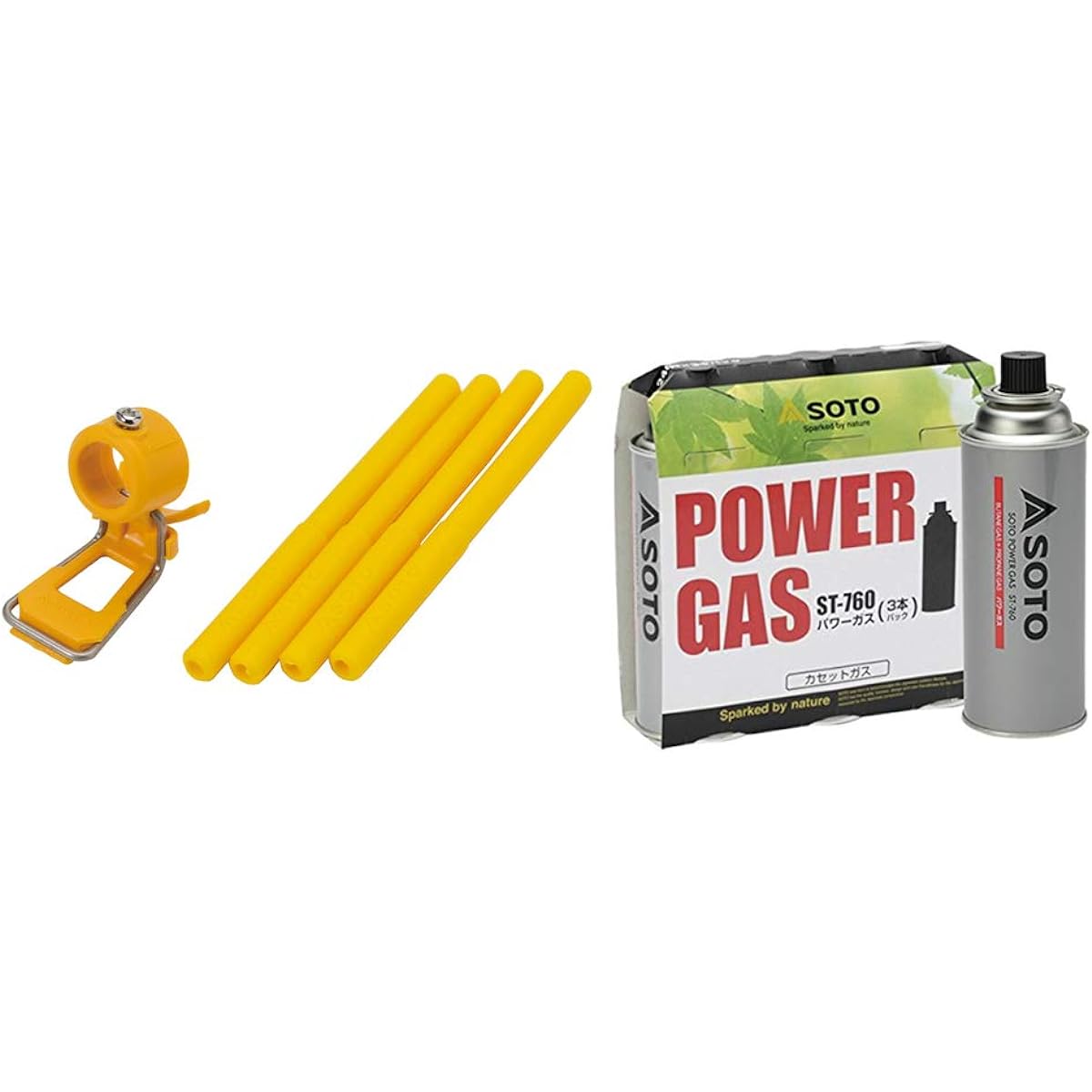 SOTO Color Assist Set for Regulator Stove [Orange/Yellow/Blue] ST-3106