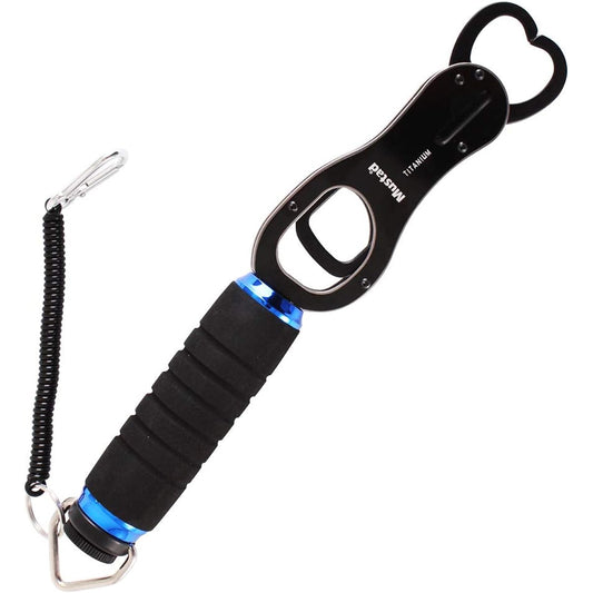 Mustad Lip Grip Weight & Scale Tool - Blue