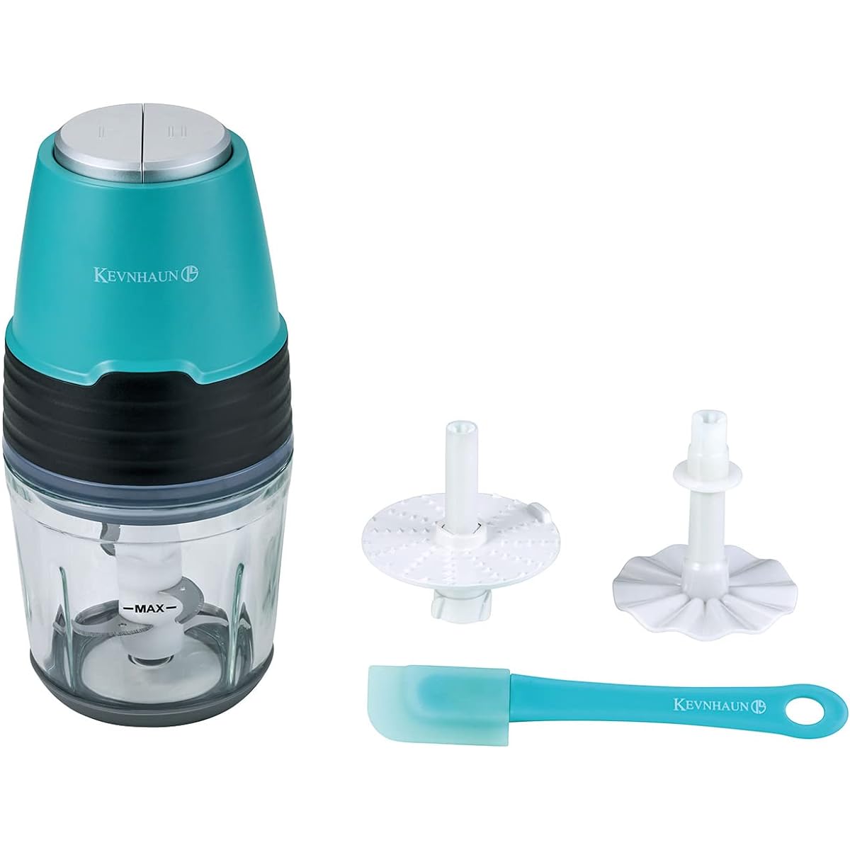 KEVNHAUN KDS.8816 KDS.8816 Food Cutter for Easy Grating of Radish and Ginger, Convenient Home Appliances, Electric Grater, Powerful Design That Can Grind Ice and Frozen Fruits, 2-Stage Switch (Low