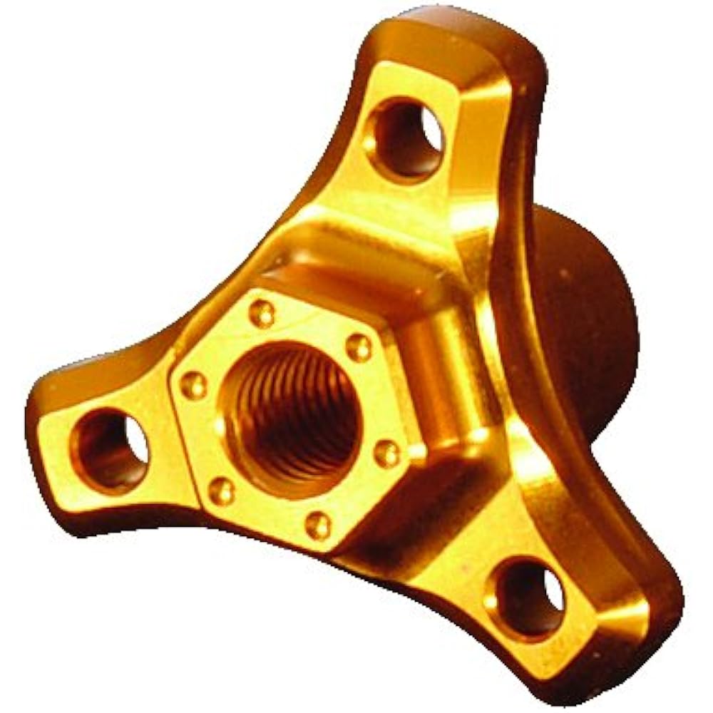 POSH Motorcycle Supplies Drum Brake Adjuster Nut Cygnus X/SR (CYGNUS X/SR) PCX Monkey SR400 etc. Gold General Purpose 500047-04
