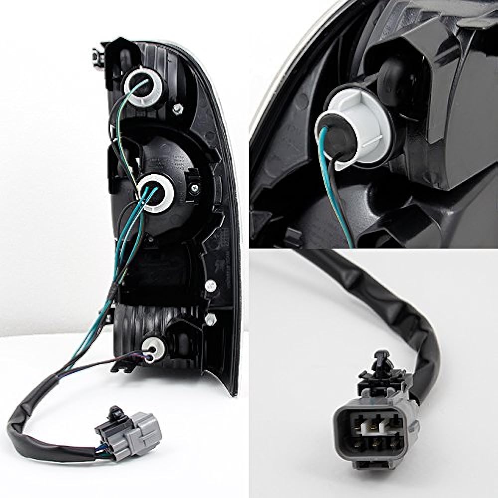 05-15 Toyotata Komapic Up for Truck Red Clear Tail Light Brake Lamp Driver left side replacement