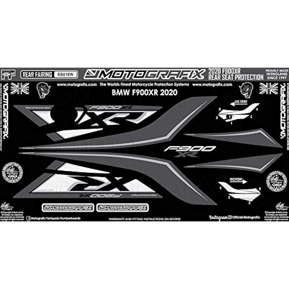 MOTOGRAFIX Body Pad REAR BMW F900XR (20-)
