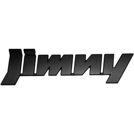 Matte Black Jimny (JB64W) Car Name Emblem for Rear