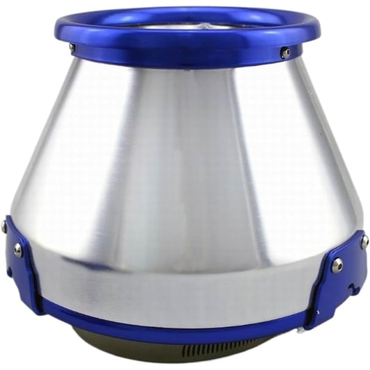 Car 76/90/101mm Metal Shell Air Filter Car Engine Air Inlet Sports Air Filter High Flow Car Professional Spare Parts (Color : Blue)