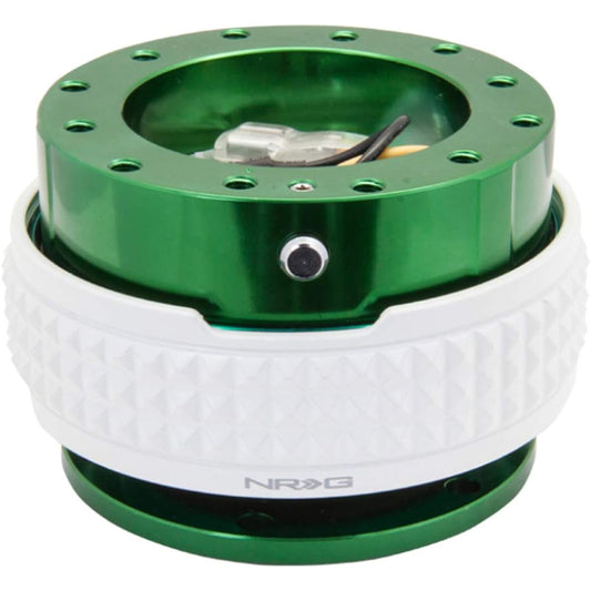 NRG Innovations SRK-210GN/GL Quick Release Skit (Green Body/Pyramid Ring glowing in the Darkness)