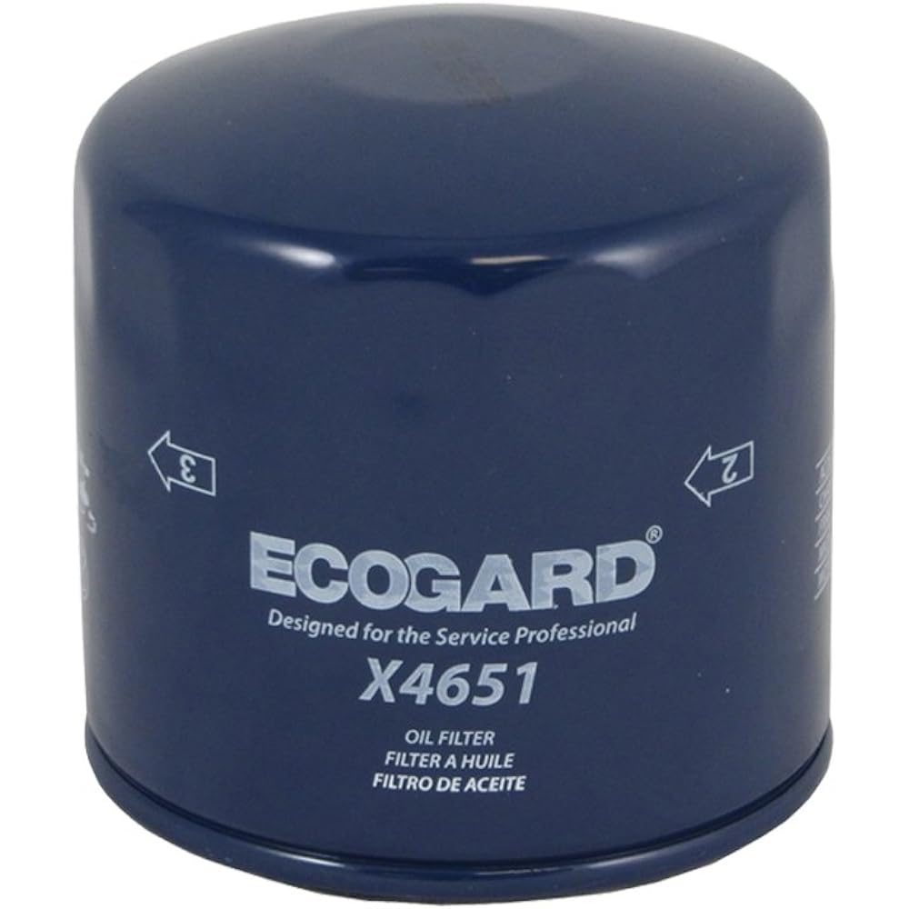 ECOGARD X4651 Premium spin-on engine oil filter Cadillac STS 4.4L 2006-2009 XLR 4.4L 2006-2009 | Chevrolet Silverad 2500 HD 6.6L DIESEL 2020