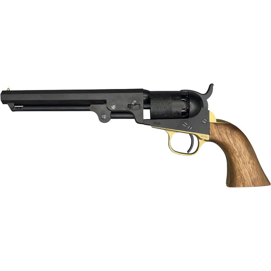 CAW M1849 Pocket Late Model 6-shot/6-inch Barrel Heavy Weight Black Model Gun Complete Product CAW-MV10FS