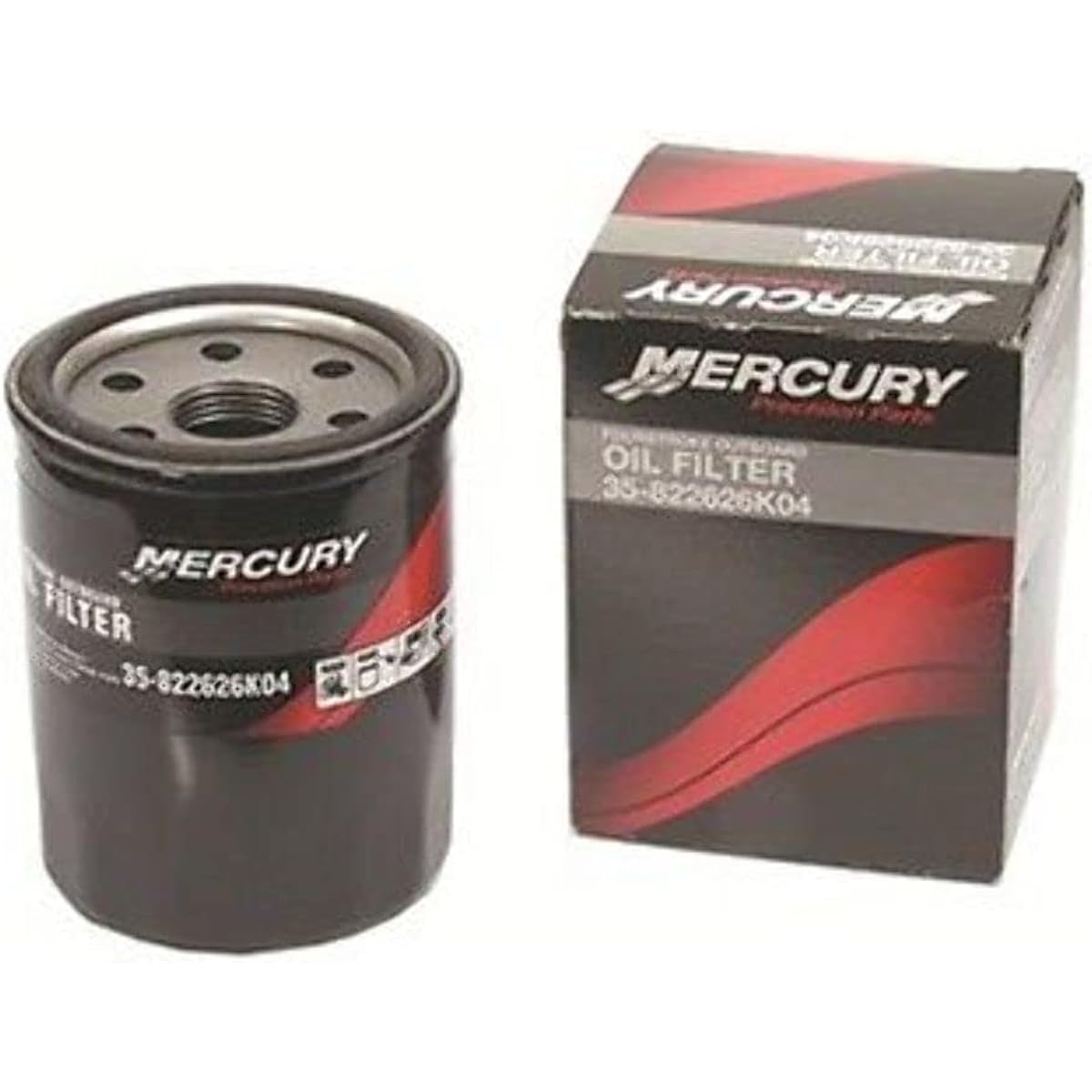 Mercury Marine Engine Filter Oil 4 Stroke 30HP, 40HP, 50HP, 60HP Old parts number: 8M0065104 NLA, new parts number: 8M0162829