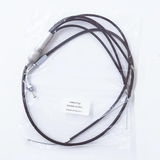 GT750 (1973-1977) GT550 GT380 Early Throttle Wire Cable Axle Wire 58300-31001