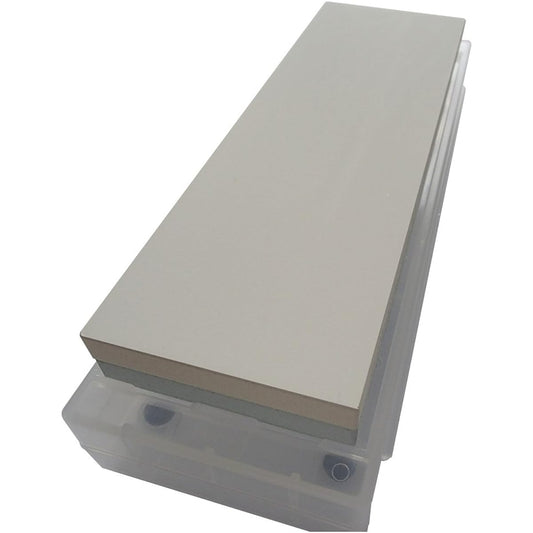 NANIWA Professional Whetstone Goken Shin Twin (Set of 2) #5000/#12000 Includes sharpening stand and storage case 210 x 70 x 10 mm NW-5120