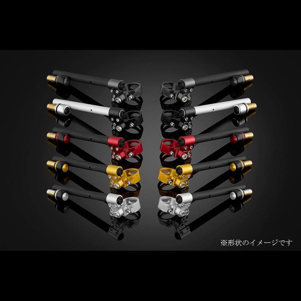 BIKERS Separate Handle CBR650R Switch Box Hole Processed Bar End Included Adjustable Separate Handle Aluminum Titanium BK-H0564-TIN