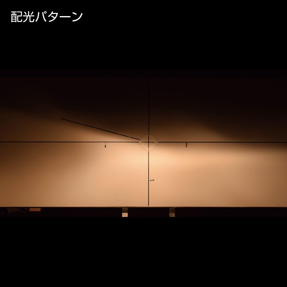 IPF Headlight ASSY Halogen for Car H4 Low Beam 3200K Genuine Color 12V Set of 2 Lens Cut 6 Inch Black Body Off Road S-9064