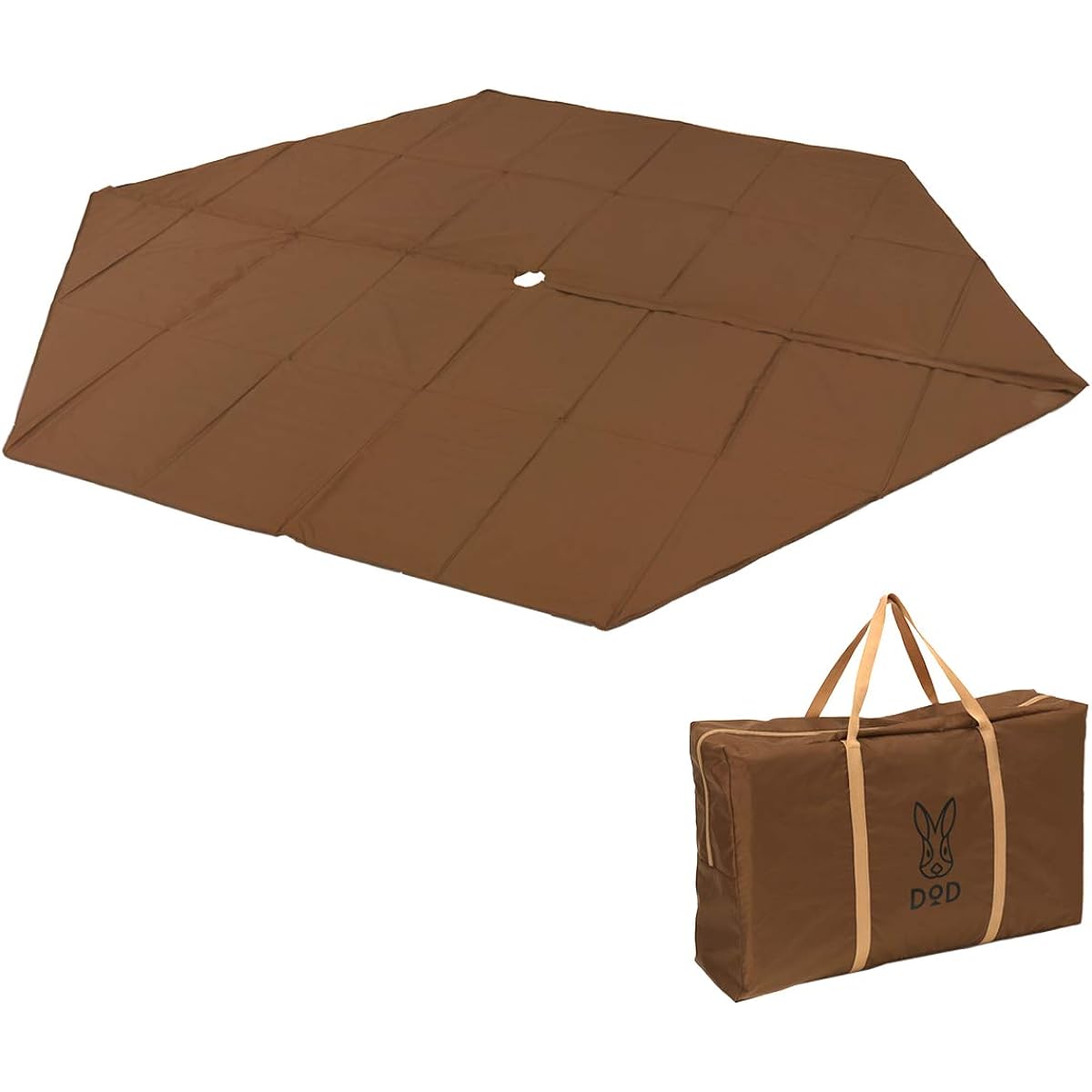 DOD One Pole Tent & Mushroom Tent & Hermit Crab Tent Mat [6mm Thickness]