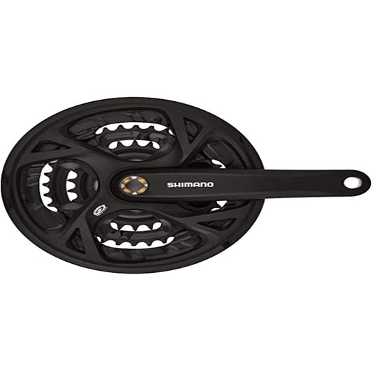 SHIMANO MTB ALTUS FC-M371 Crankset 170/175mm with guard 48/36/26T (3x9S)