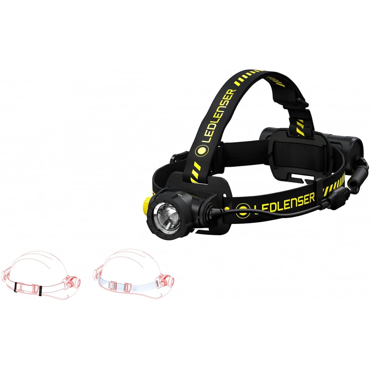 Ledlenser LED Headlight H Work Series Rechargeable Dustproof/Waterproof High Color Rendering [Japanese Genuine Product]