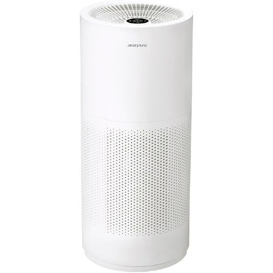 Acer Japan Acer Acerpure Pro Classic Air Purifier AP352-10W Diameter 25cm Compact 30 Tatami 360 Degree Suction Pollen PM2.5 Mold Mite Dust House Dust Virus Small Living Alone Stylish Easy to Clean Odor Removal Space Saving Air Volume Adjustment 5 stages
