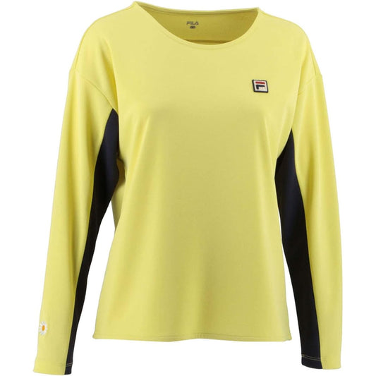 [Fila Tennis] VL2587 Women's Tennis Shirt, Absorbent, Quick Drying, UV Long Sleeve Shirt