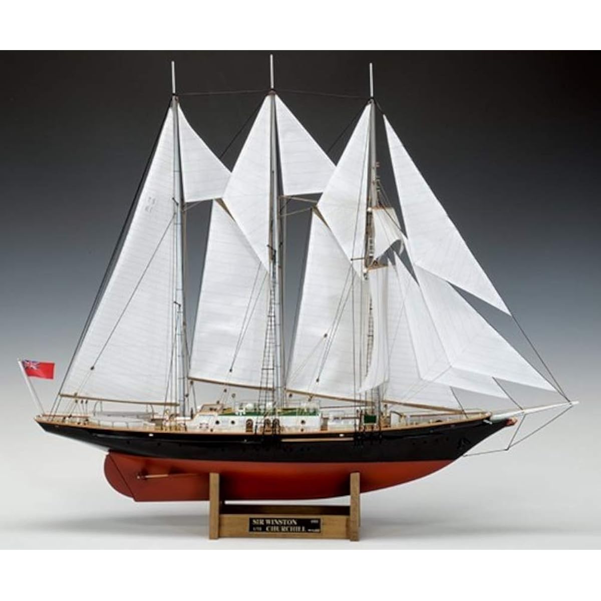 Woody Joe 1/75 Sir Winston Churchill Wooden Model Assembly Kit 4560134351653