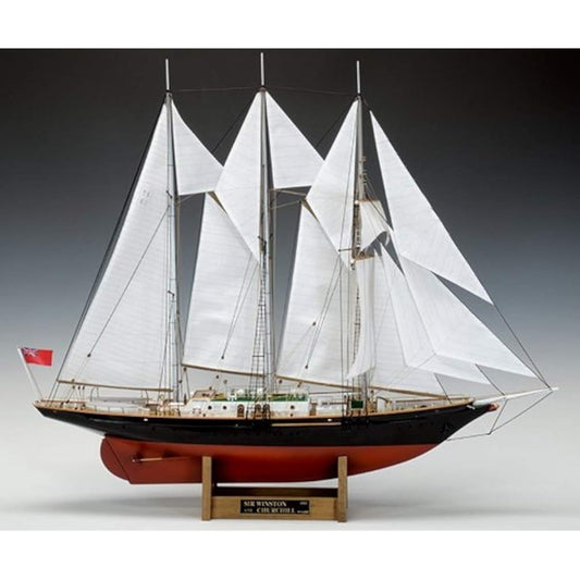 Woody Joe 1/75 Sir Winston Churchill Wooden Model Assembly Kit 4560134351653