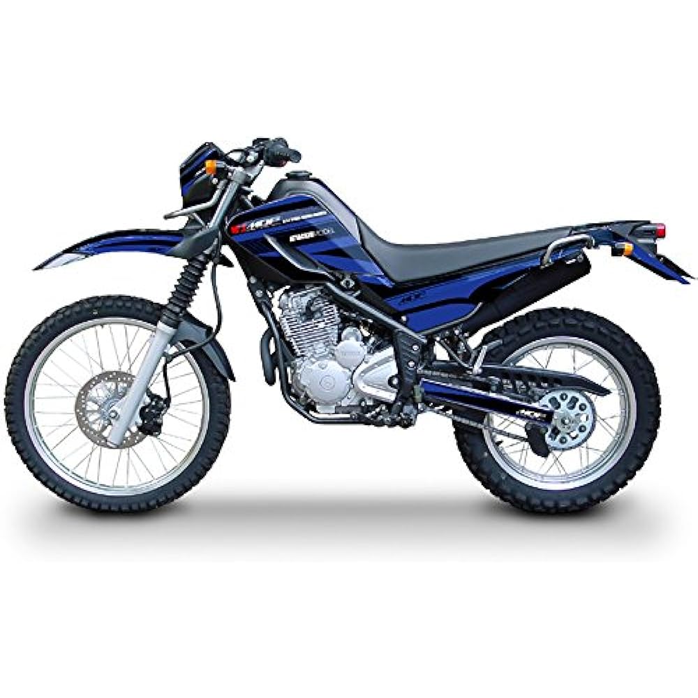 MDF Graphic Kit Complete Set Attacker Model Blue SEROW(05-) MSER05-A-BU-ALL