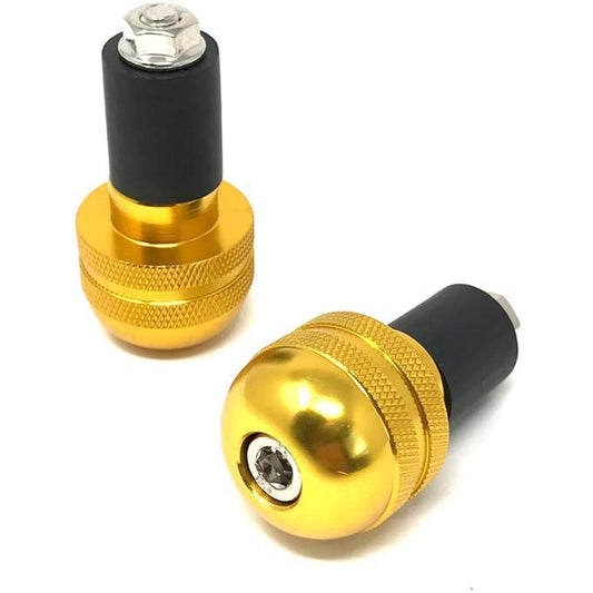 Motorcycle Bur End weight Global oxidation black 22mm 7/8 inch handlebar