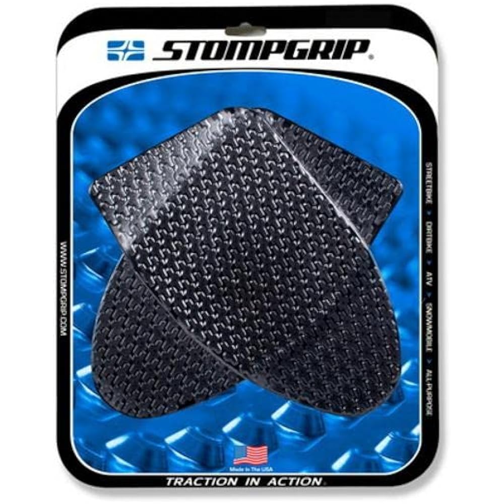 STOMPGRIP Traction Pad Tank Kit Black ICON HAYABUSA 22 55-14-0179B