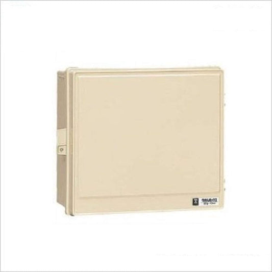 Mirai Kogyo Wall Box, No Roof, Horizontal Type, Effective Fukasa 106, Beige, 1 Piece WB-12AOJ