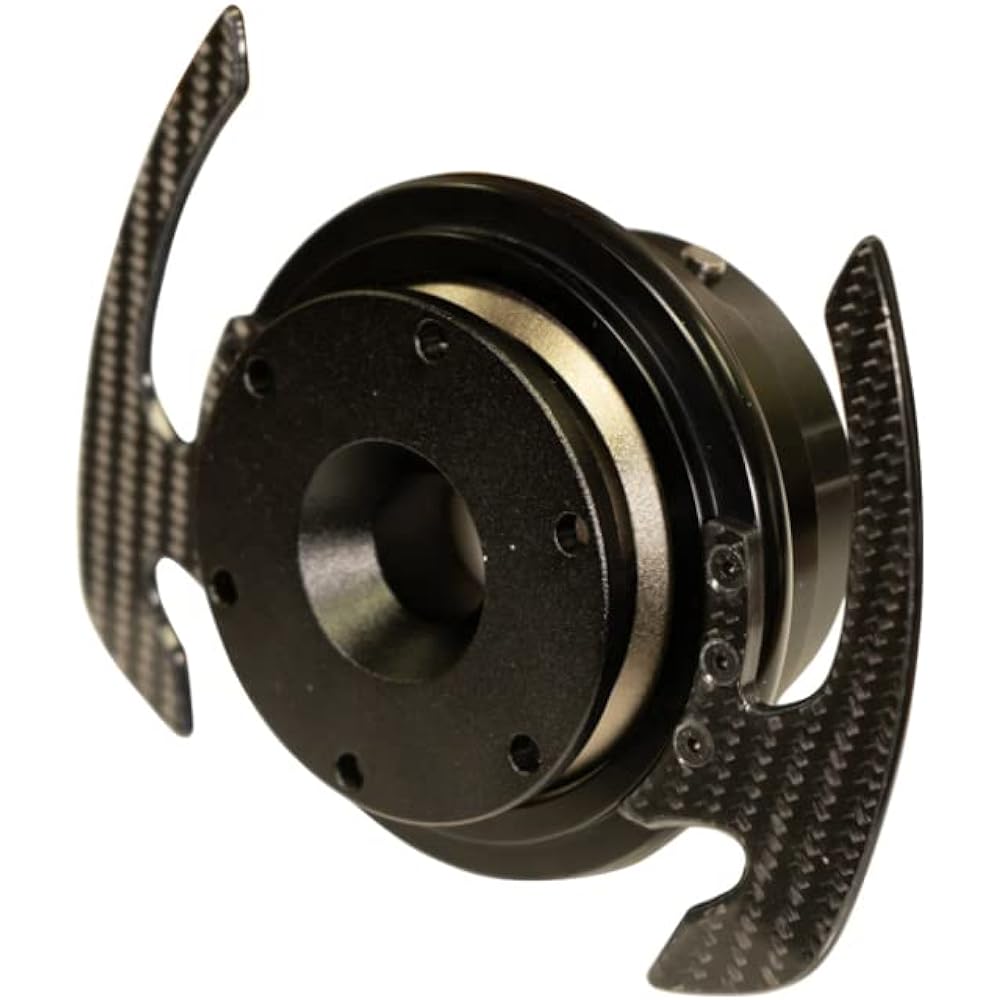 NRG SRK-700CF GEN 4.0 Steering Wheel Quick Release Black Body Carbon Fiber Handle + U.S. Performance Lab Air Fresh Near