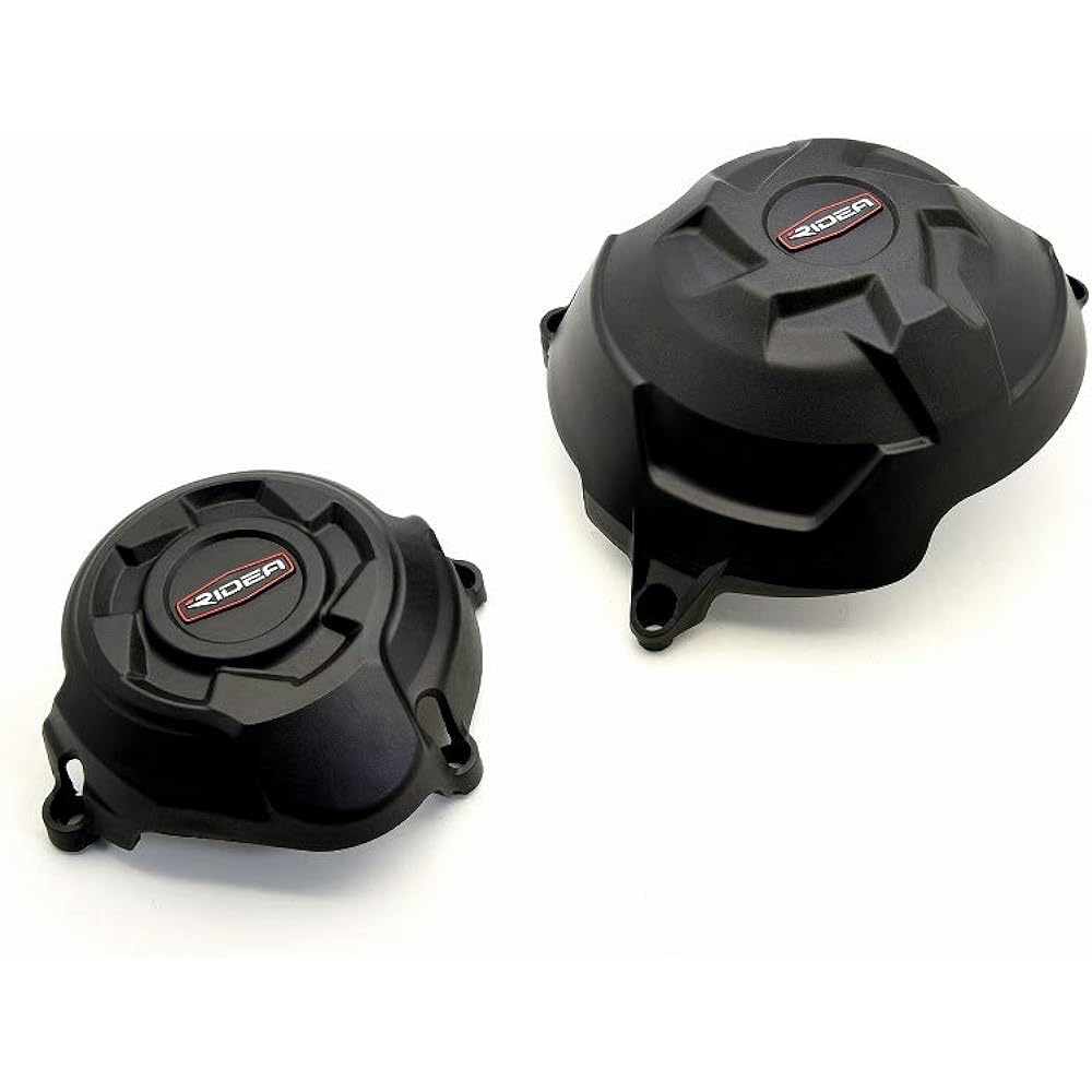 RIDEA Carbon Fiber Reinforced Engine Cover (Secondary Cover) Set Color: Black KAWASAKI Z1000/R 2014-2018 NINJA 1000 2017-2018 RI0000334