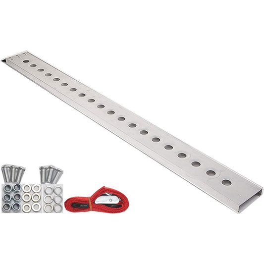 Aluminum motorcycle loading slope 76 inch dart bike width 6 inches 440 pounds