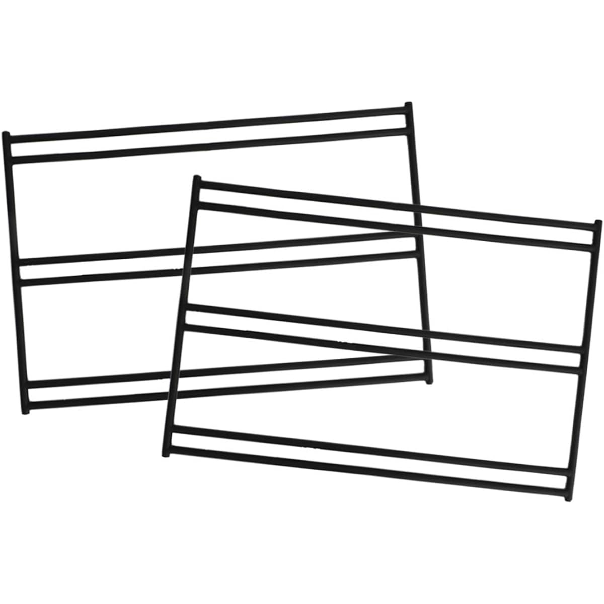 DOD Tequila Leg L 4 plates for a wide table [Set of 2] TL5-606-BK