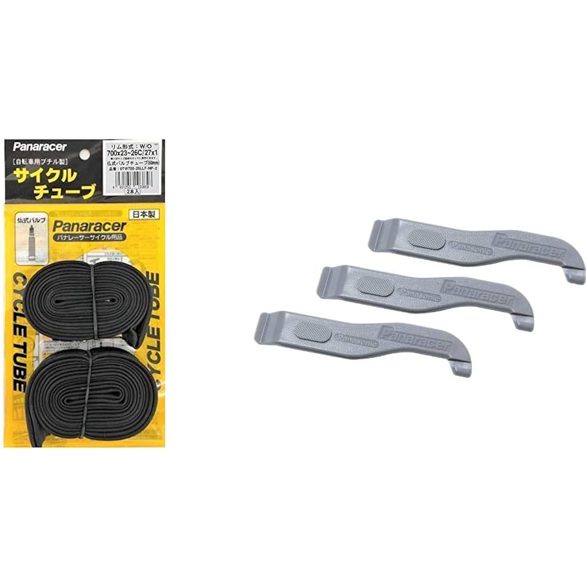 Panaracer Tube 700×23~26C Presta style 34/48/60mm Valve Made in Japan