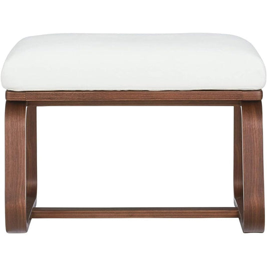 MUJI Bench 2 that can be used in the living room or dining room Walnut wood Width 56 x Depth 46 x Height 40.5 cm 82598551