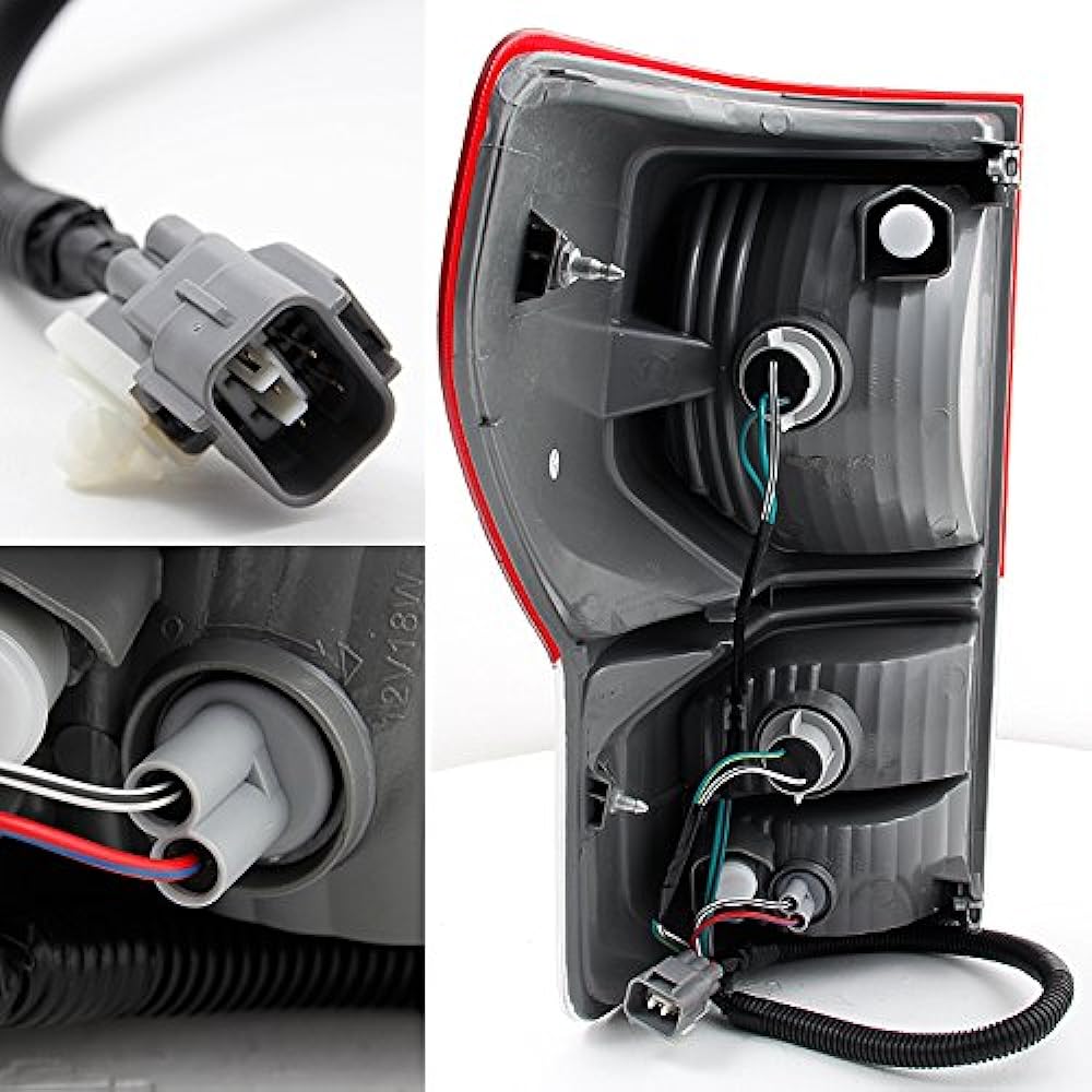 Toyota Tatan Drapic Up Truck Red Clear Tail Light Rulian Brake Lamp Replacement Public Seat right side