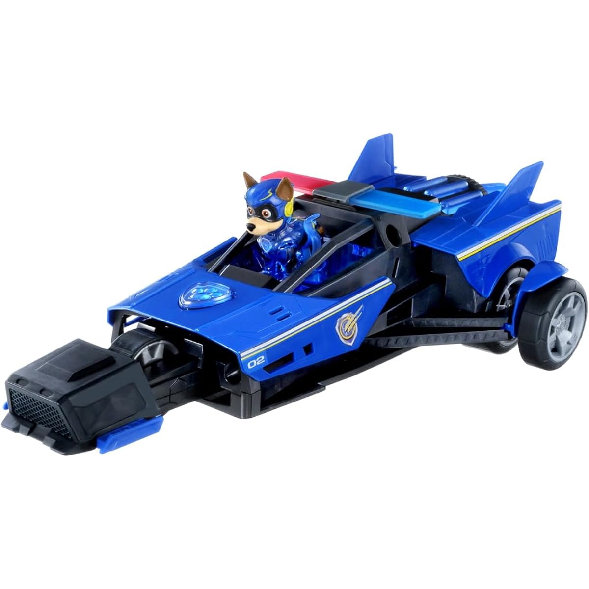 Paw Patrol The Mighty Movie DX Transformation Vehicle Chase Mighty Police Car