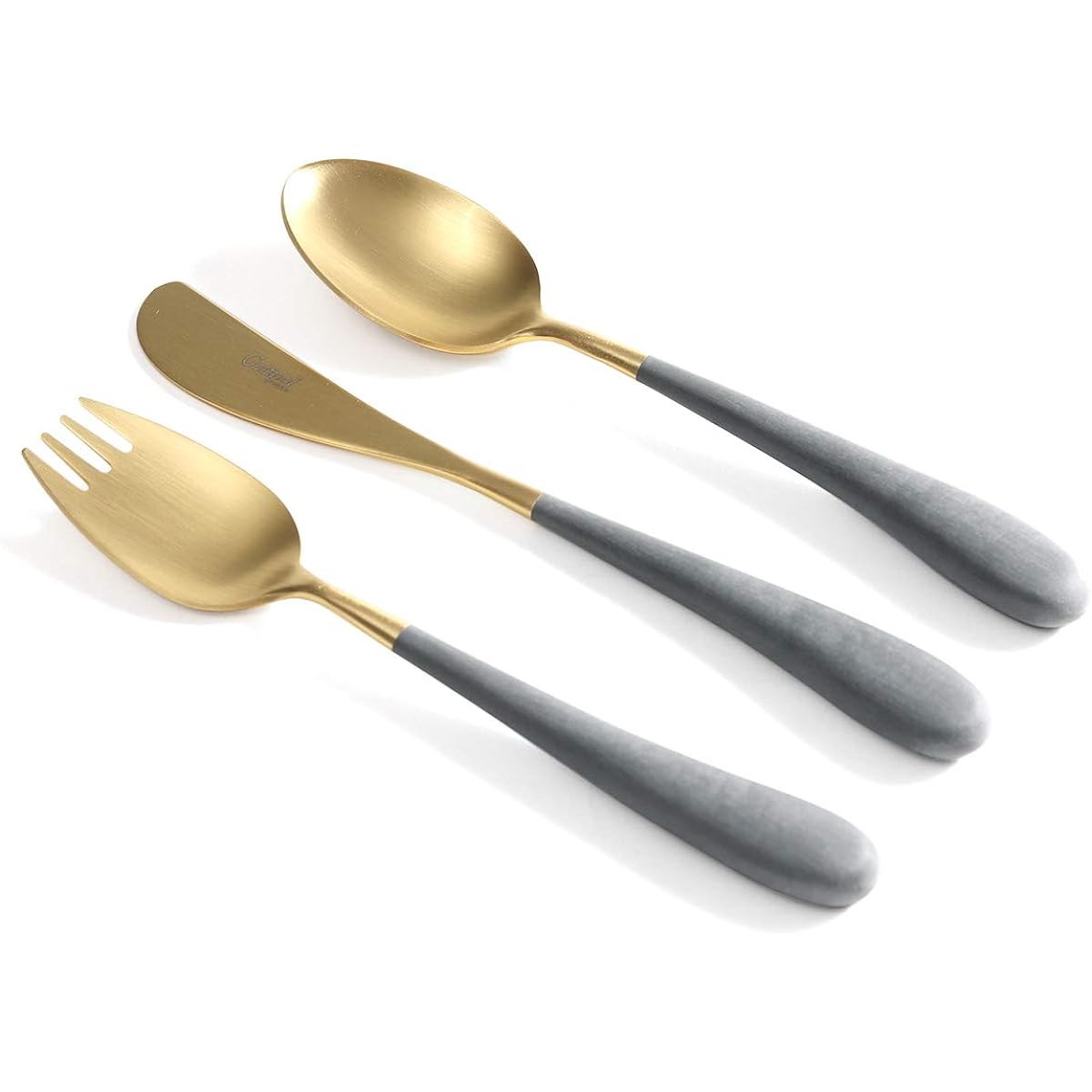 Cutipol Alice Gray Gold 3pcs