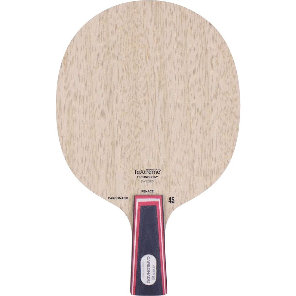 STIGA Table Tennis Racket Carbonade 45 Used by Ju Yulin Player 1062-XX